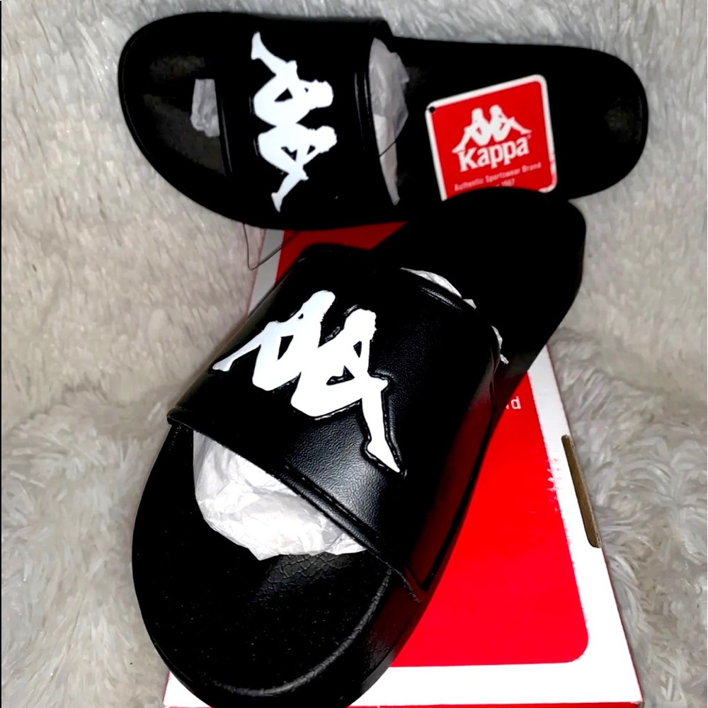 Kappa slides  unisex men 5 women 6.5